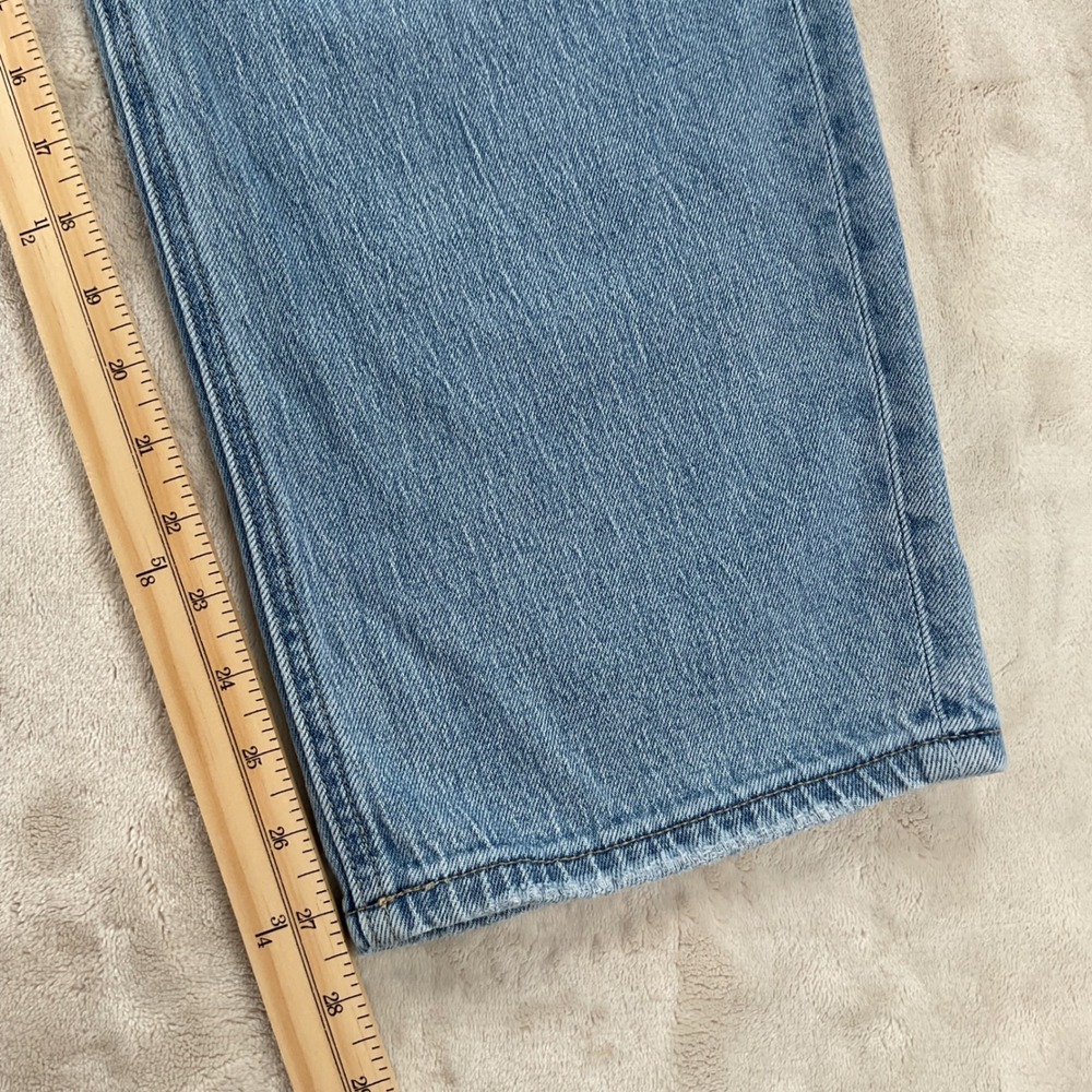 Vervet Blue Women Mid Rise Kate Barrel Jeans Light Wash Blue Size 27 - Picture 10 of 10